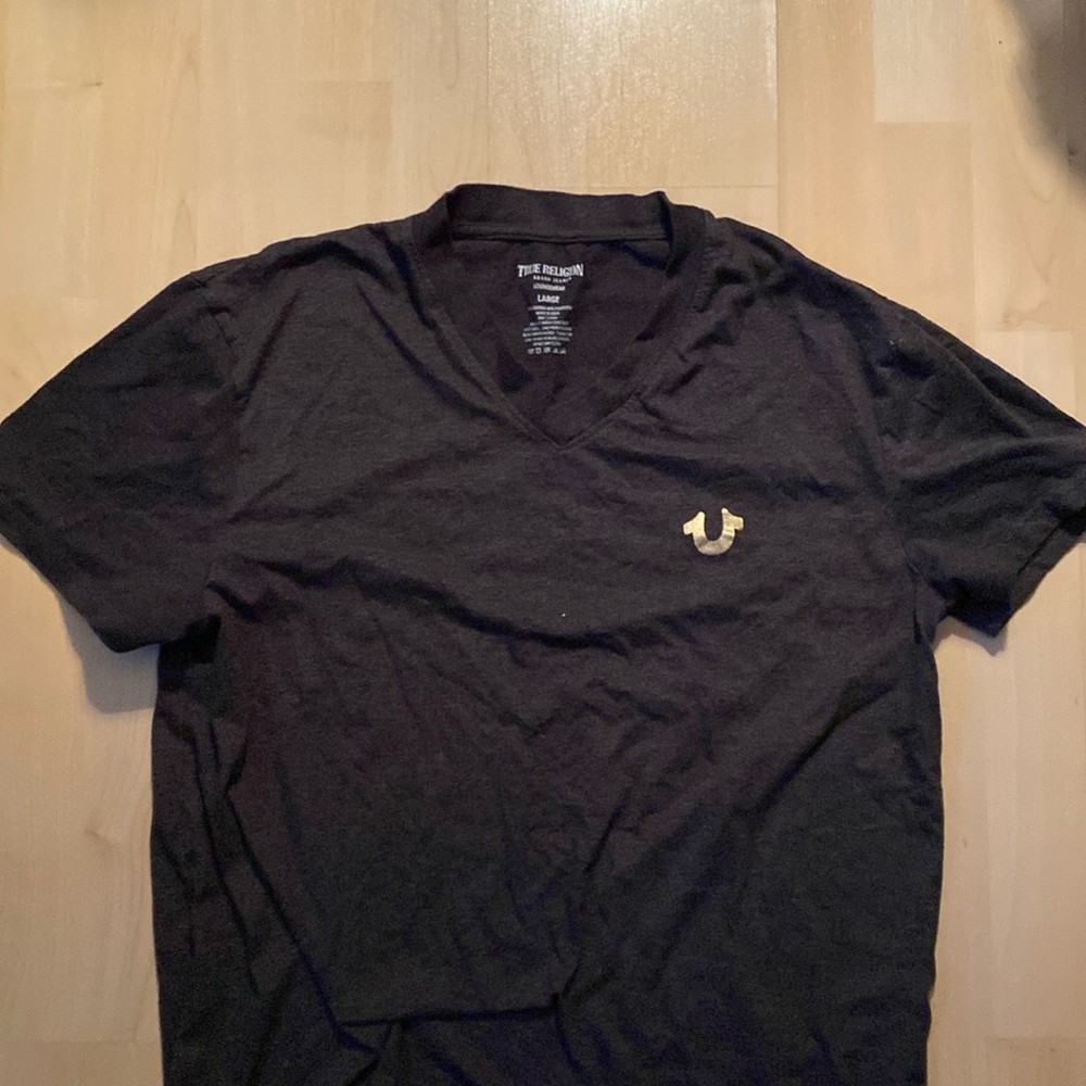 True religion V Neck T shirt